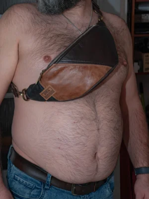 Nerka skórzana (brązowa, 2025)