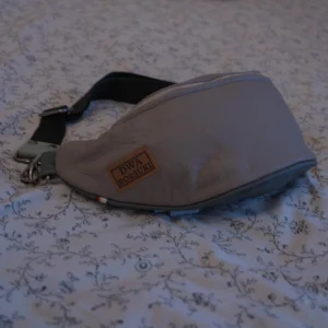 Nerka skórzana (szara)