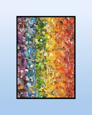 Plakat Flaga Tęczowa