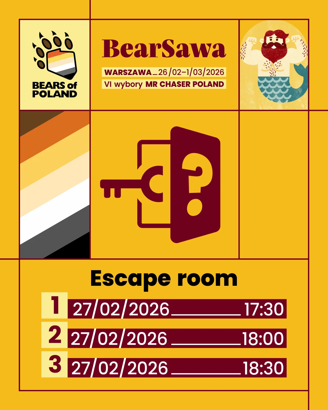 BearSawa 2026 - Escape Room (piątek, 27.02.2026)