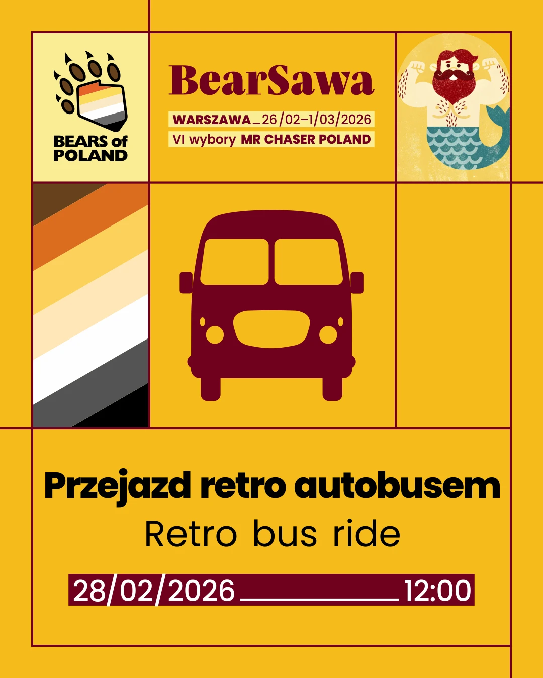 BearSawa 2026 - Retro bus (sobota, 28.02.2026)