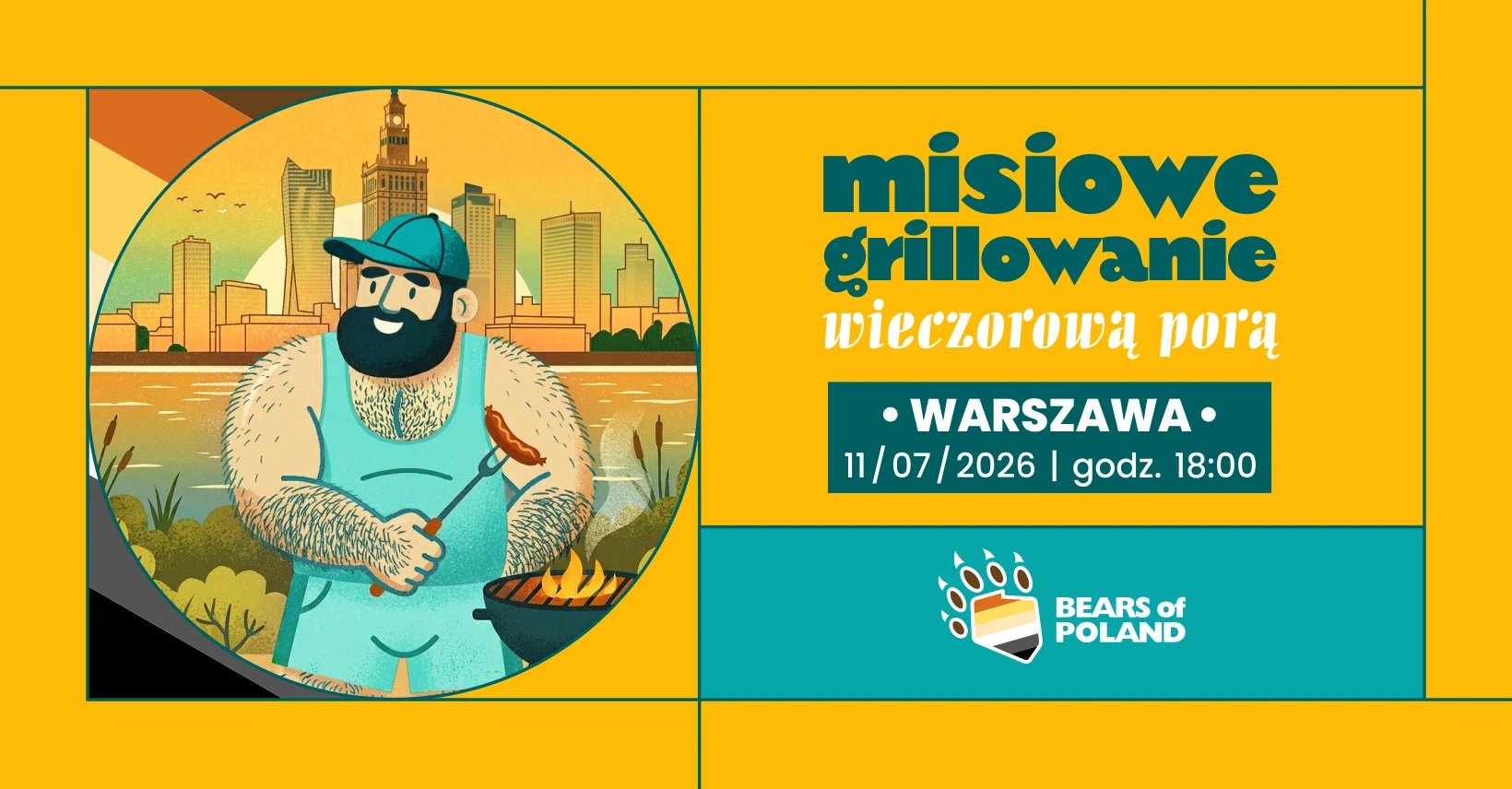 baner misiowe grillowanie wieczorową porą 2026