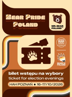 Bilet na wybory Mr. Bear Poland 2027 (16+17.10.2026)