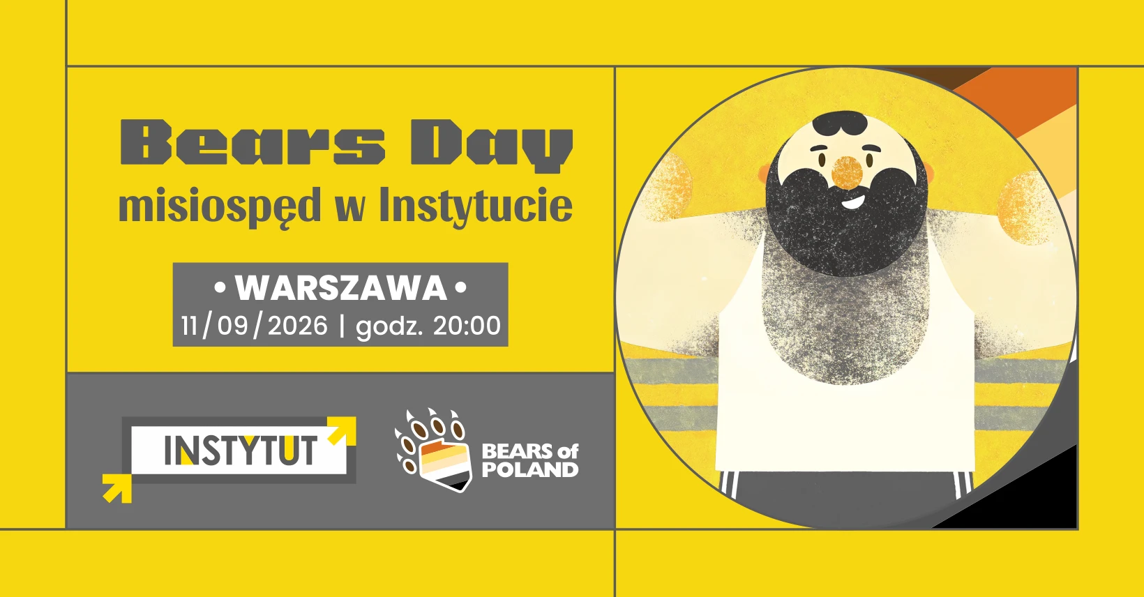 September Bears Day at Instytut Bar (Warsaw)
